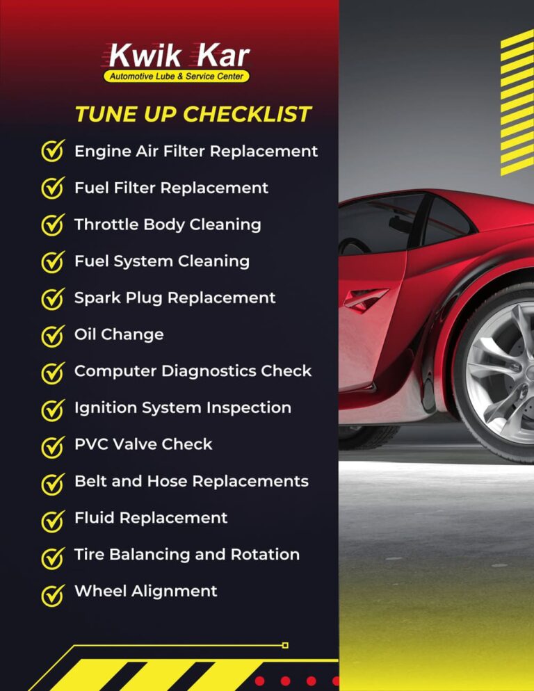 Engine Tune Up - Car & Truck Tune Up Engine Service