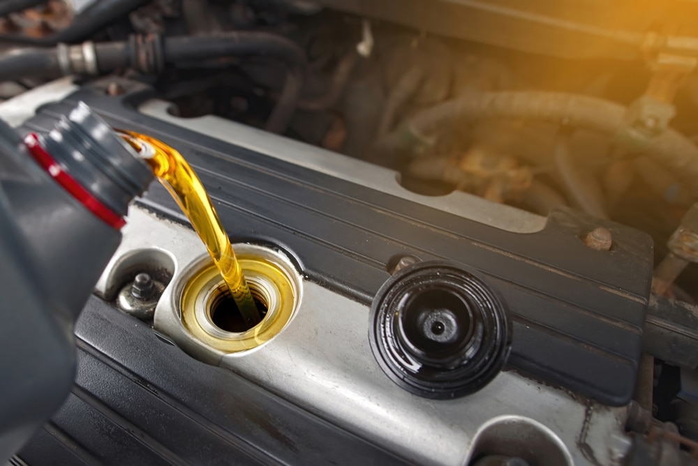Full synthetic oil change in Texas